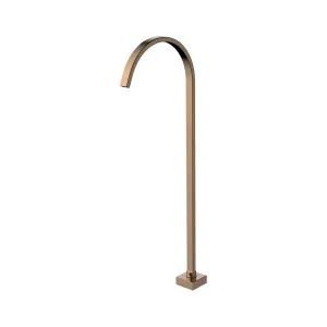 Platz Floor Bath Outlet Brushed Copper by null, a Bathroom Taps & Mixers for sale on Style Sourcebook