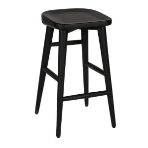 Ace Counter Stool Mango Wood Black by null, a Bar Stools for sale on Style Sourcebook