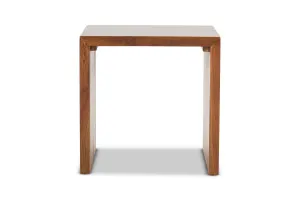 Dakota Side Table, Walnut, by Lounge Lovers by Lounge Lovers, a Side Table for sale on Style Sourcebook