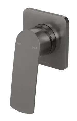 Mekko Switchmix Shower Wall Mixer Brushed Carbon In Brushed Nickel By Phoenix by PHOENIX, a Bathroom Taps & Mixers for sale on Style Sourcebook