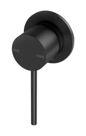 Vivid Slimline Switchmix Shower Wall Mixer 60mm Backplate In Matte Black By Phoenix by PHOENIX, a Bathroom Taps & Mixers for sale on Style Sourcebook