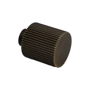 Aged Brass Fluted Knob - Rhea by Manovella, a Cabinet Hardware for sale on Style Sourcebook