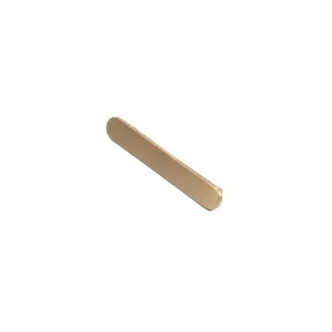Brushed Brass Oval Profile Cabinet Pull - Imogen Small (127mm overall) by Manovella, a Cabinet Hardware for sale on Style Sourcebook