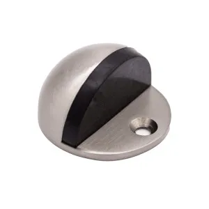 Brushed Nickel Half Moon Door Stop by Manovella, a Door Hardware for sale on Style Sourcebook