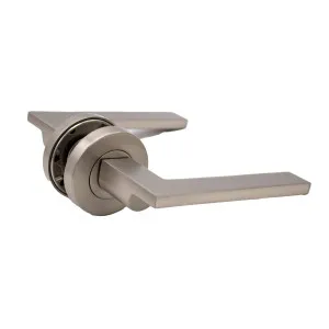 Brushed Nickel Passage Door Handle - Hamilton by Manovella, a Door Hardware for sale on Style Sourcebook