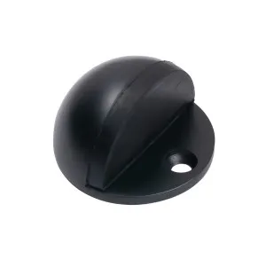 Matt Black Half Moon Door Stop by Manovella, a Door Hardware for sale on Style Sourcebook