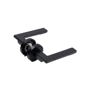 Matt Black Passage Door Handle - Hamilton by Manovella, a Door Hardware for sale on Style Sourcebook