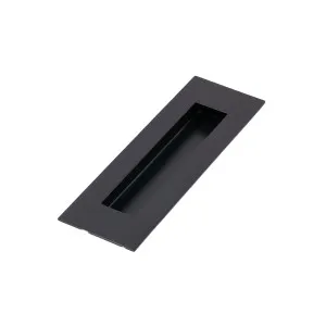 Matt Black Sliding Door Flush Pull 150mm x 50mm by Manovella, a Door Hardware for sale on Style Sourcebook