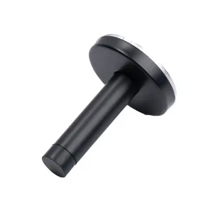 Matt Black Wall Mounted Straight Door Stop by Manovella, a Door Hardware for sale on Style Sourcebook