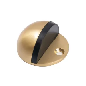 Satin Brass Half Moon Door Stop by Manovella, a Door Hardware for sale on Style Sourcebook