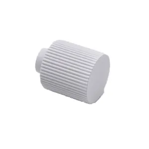 White Fluted Knob - Rhea by Manovella, a Cabinet Hardware for sale on Style Sourcebook