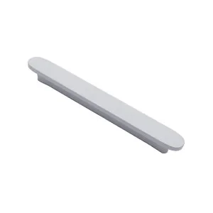 White Oval Profile Cabinet Pull - Imogen Medium (160mm overall) by Manovella, a Cabinet Hardware for sale on Style Sourcebook