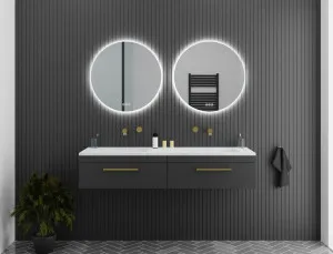 Round LED Mirror Backlit Frameless Circo Range 6 sizes available 600mm No by Luxe Mirrors, a Illuminated Mirrors for sale on Style Sourcebook
