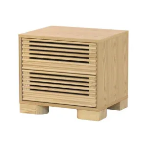 Riley Bedside Table - Natural by Interior Secrets - AfterPay Available by Interior Secrets, a Bedside Tables for sale on Style Sourcebook