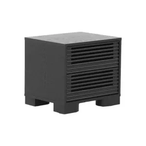 Riley Bedside Table - Full Black by Interior Secrets - AfterPay Available by Interior Secrets, a Bedside Tables for sale on Style Sourcebook