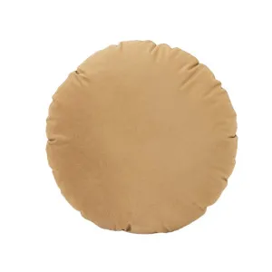 Luna Round Velvet Cushion by Granite Lane, a Cushions, Decorative Pillows for sale on Style Sourcebook