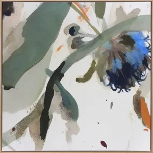 Blue Nectar I Canvas Art Print by Urban Road, a Prints for sale on Style Sourcebook