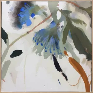 Blue Nectar III Canvas Art Print by Urban Road, a Prints for sale on Style Sourcebook