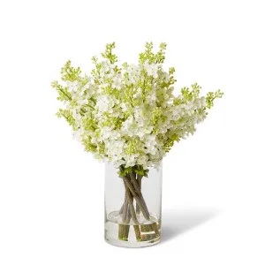 Lilac-Cylinder Vase - 28 x 28 x 36cm by null, a Plants for sale on Style Sourcebook