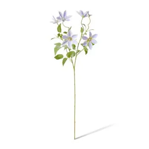 Clematis Flower Spray - 42 x 20 x 86cm by null, a Plants for sale on Style Sourcebook