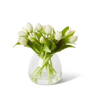 Tulip Bunch - Alma Vase - 28 x 28 x 28 cm by null, a Plants for sale on Style Sourcebook