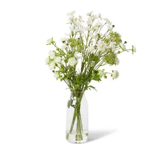 Ranunculus & Dahlia - Harvan Vase - 34 x 32 x 55 cm by null, a Plants for sale on Style Sourcebook