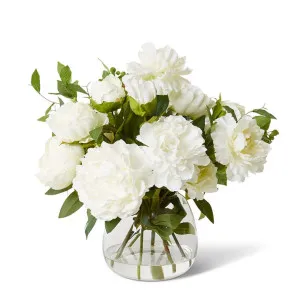 Peony & Berry Mix  - Alma Vase - 48 x 48 x 48 cm by Elme Living, a Plants for sale on Style Sourcebook