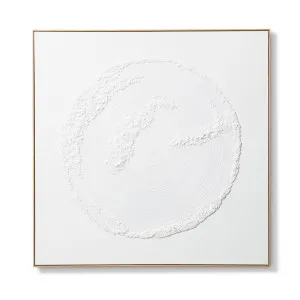 Timeless Hand Painted Wall Art - 120 x 5 x 120 cm by null, a Painted Canvases for sale on Style Sourcebook