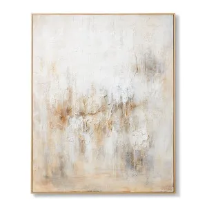 Morning Fog Hand Painted Wall Art - 120 x 5 x 150 cm by null, a Painted Canvases for sale on Style Sourcebook
