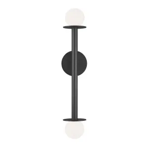 Kelly Wearstler Nodes 2 Light Wall Sconce by Visual Comfort Studio Black by Visual Comfort & Co - Studio, a Wall Lighting for sale on Style Sourcebook