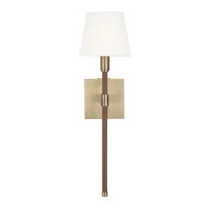Ralph Lauren Katie 1 Light Wall Sconce by Visual Comfort Studio Worn Brass by Visual Comfort & Co - Studio, a Wall Lighting for sale on Style Sourcebook