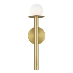 Kelly Wearstler Nodes 1 Light Wall Sconce by Visual Comfort Studio Brushed Brass by Visual Comfort & Co - Studio, a Wall Lighting for sale on Style Sourcebook