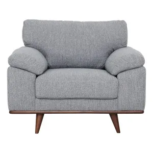 Melrose Armchair in Birmingham Grey by OZ Design, a Chairs for sale on Style Sourcebook