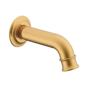 Eternal Mini Wall Spout Brushed | Made From Brass/Brushed Brass By ADP by ADP, a Bathroom Taps & Mixers for sale on Style Sourcebook