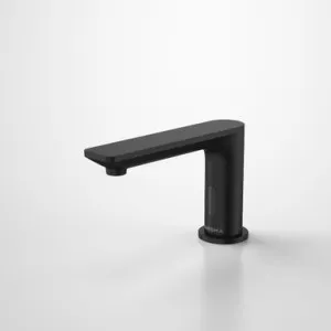 Urbane II Sensor Hob Mounted Soap Dispenser | Made From Brass In Matte Black By Caroma by Caroma, a Soap Dishes & Dispensers for sale on Style Sourcebook