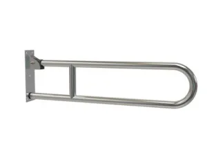 Vertical Lock Grab Rail Stainless Steel | Made From Stainless Steel/Satin In Chrome Finish By Oliveri by Oliveri, a Towel Rails for sale on Style Sourcebook