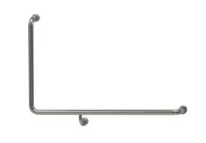 90 Degree Grab Rail (Right Hand) Stainless Steel | Made From Stainless Steel/Satin In Chrome Finish By Oliveri by Oliveri, a Towel Rails for sale on Style Sourcebook