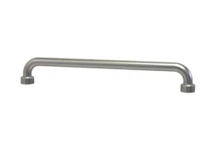Straight Grab Rail 600mm Stainless Steel | Made From Stainless Steel/Satin In Chrome Finish By Oliveri by Oliveri, a Towel Rails for sale on Style Sourcebook