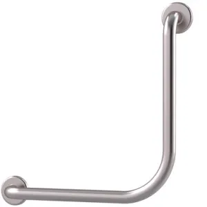 Care Grab Rail 90 Degree 450 X 450mm Brushed | Made From Stainless Steel In Brushed Stainless Steel By Raymor by Raymor, a Towel Rails for sale on Style Sourcebook