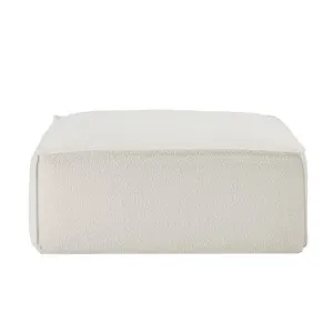 Riley Boucle Ivory Modular Small Ottoman by null, a Ottomans for sale on Style Sourcebook