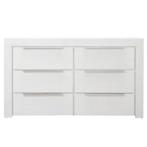 Hobart Dresser White - 6 Drawer by null, a Dressers & Chests of Drawers for sale on Style Sourcebook