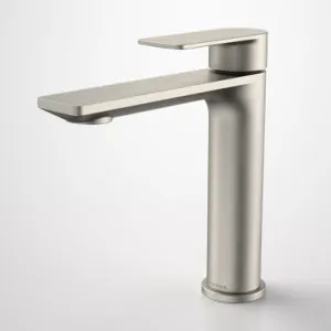 Urbane II Mid Tower Basin Mixer Lead Free | Made From Brass In Brushed Nickel By Caroma by Caroma, a Bathroom Taps & Mixers for sale on Style Sourcebook