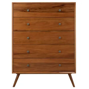 Lucas Tallboy - 5 Drawer by null, a Dressers & Chests of Drawers for sale on Style Sourcebook