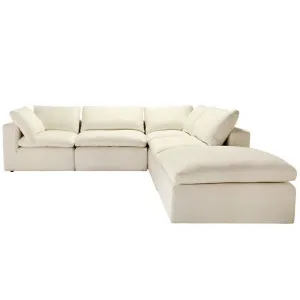 Cloud Duxton Bone Modular Sofa - 5 Piece by null, a Sofas for sale on Style Sourcebook