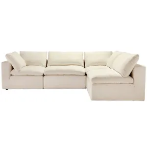 Cloud Duxton Bone Modular Sofa - 4 Piece by null, a Sofas for sale on Style Sourcebook