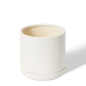 Angu Pot with Tray - 20 x 20 x 20cm by null, a Plant Holders for sale on Style Sourcebook