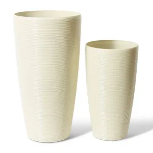 Chimalli Tall Glazelite Planter Set 2 Outdoor - 58 x 0 x 76 cm by null, a Baskets, Pots & Window Boxes for sale on Style Sourcebook