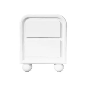 Lola Bedside Table White - 2 Drawer by null, a Bedside Tables for sale on Style Sourcebook