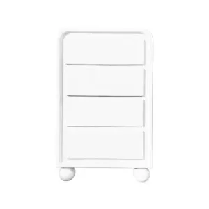 Lola Tallboy White - 4 Drawer by null, a Dressers & Chests of Drawers for sale on Style Sourcebook
