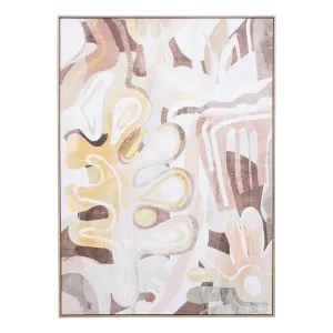 Kaleidoscope Bloom 1 Box Framed Canvas in 103 x 143cm by OzDesignFurniture, a Painted Canvases for sale on Style Sourcebook